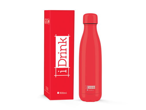 Picture of IDRINK THERMAL BOTTLE 500ML RED